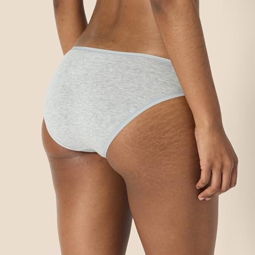 Amazon Essentials Women's Cotton Bikini Brief Underwear (Available in Plus Size), Multipacks