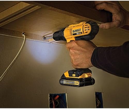 DEWALT 20V Max Cordless Drill/Driver Kit, 2 Batteries and Charger Included (DCD771C2)