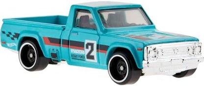 Hot Wheels 10-Pack, Set of 10 Toy Trucks in 1:64 Scale, Mix of Officially Licensed & Unlicensed Pick-Ups, Rescue or Semis (Styles May Vary)