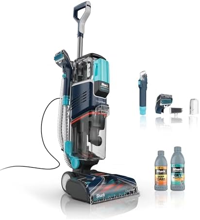 Shark R-EX200 CarpetXpert with Stain Striker, Upright Carpet, Area Rug & Upholstery Cleaner, Navy - Certified (Renewed)