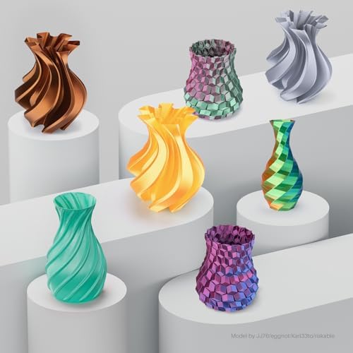 ELEGOO Silk PLA Filament 1.75mm Holly Green 1KG, 3D Printer Filament Dimensional Accuracy +/- 0.02mm, 1kg Spool(2.2lbs) Fits for Most FDM 3D Printers