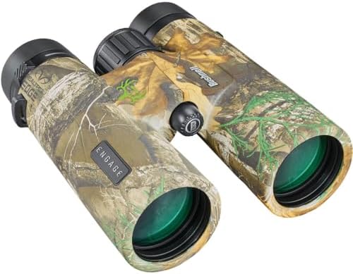 Bushnell Engage X 10x42mm Binoculars, IPX7 Waterproof and Lightweight Binoculars for Hunting, Travel, and Camping
