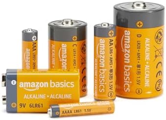 Amazon Basics 24-Pack D Cell Alkaline All-Purpose Batteries, 1.5 Volt, 5-Year Shelf Life