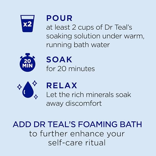 Dr Teal's Pure Epsom Salt, Lavender, Eucalyptus & Wellness Trio Bundle, 3 lbs (Pack of 3)