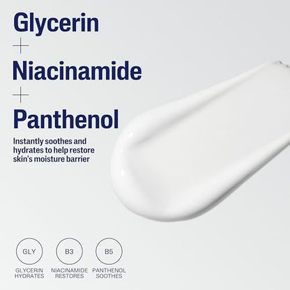 Cetaphil Daily Facial Cleanser Lotion for Combination to Oily, Sensitive Skin, 16 oz + Travel Size Moisturizing Lotion 2 oz