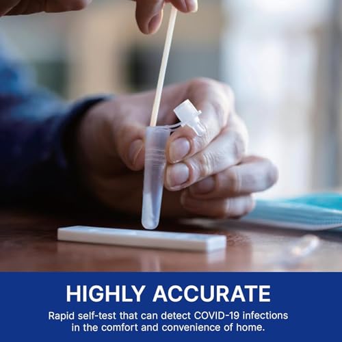 CorDx TyFast at-Home COVID-19 Antigen Rapid Test Kit, Easy, Accurate, Fast Results in 10 Minutes. (10-Pack)