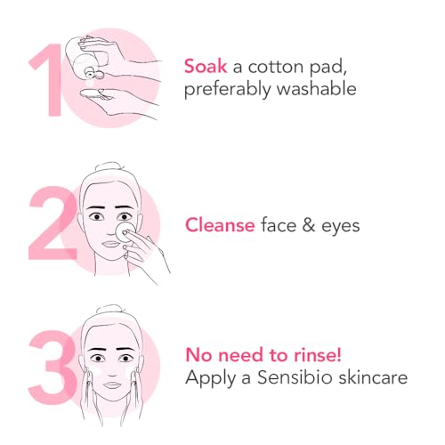 Bioderma - Sensibio - H2O Micellar Water - Makeup Remover Cleanser - Face Cleanser for Sensitive Skin