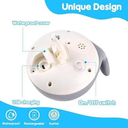 Baby Girl Bath Toys, Toddler Bath Toys for Kids Ages 1-3, Light Up Whale Bath Toy Sprinkler, Pool Water Table Infant Baby Toy 6-12-18 Months Bathtub Fountain Toy Girls 1st Birthday 1 2 3 Gifts