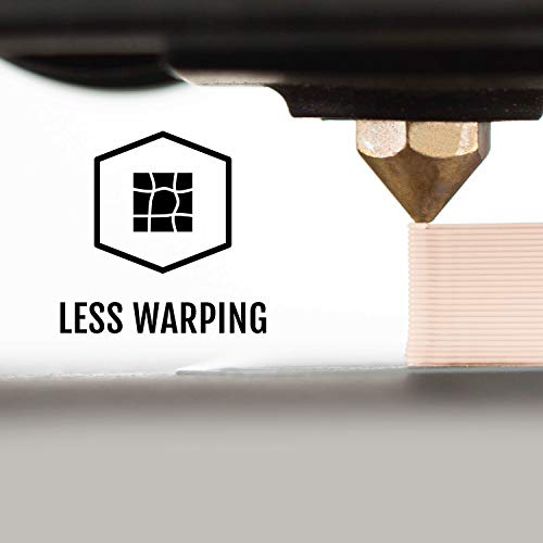 HATCHBOX 1.75mm Beige PLA 3D Printer Filament, 1 KG Spool, Dimensional Accuracy +/- 0.03 mm, 3D Printing Filament