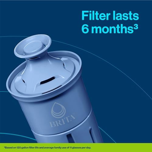 Brita Water Dispenser, UltraMax Elite Filter, Removes 99% of Lead, Includes 1 Filter, 27-Cup Capacity, Black
