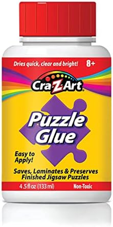 RoseArt - 4.5 oz. Jigsaw Puzzle Glue with Applicator 6-Pack