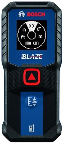 BOSCH GLM100-23 100 Ft Blaze Laser Distance Measure, Includes 2 AA Batteries
