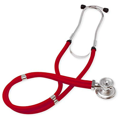 Dixie EMS Blood Pressure and Sprague Stethoscope Kit - Red