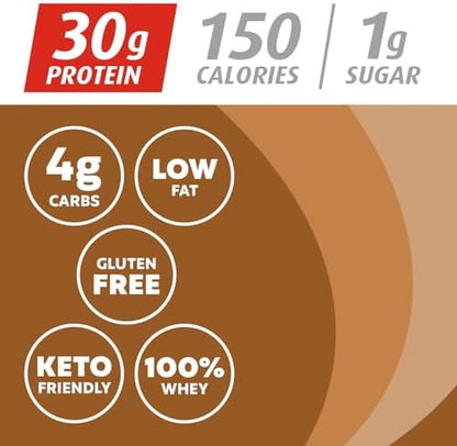 Premier Protein Powder, Cafe Latte, 30g Protein, 1g Sugar, 100% Whey Protein, Keto Friendly, No Soy Ingredients, Gluten Free, 17 Servings, 23.9 Ounce (Pack of 1)