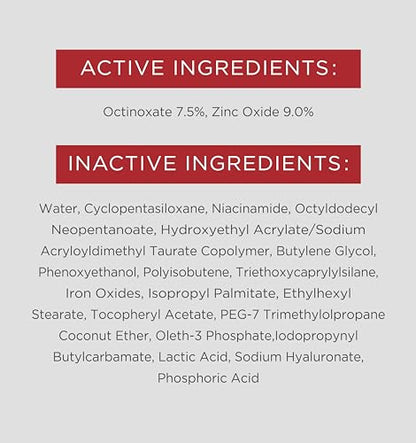 EltaMD UV Clear Tinted Face Sunscreen, SPF 46 Oil- Free with Zinc Oxide, Dermatologist Recommended