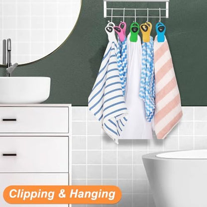 30 Pack Chip Clips Bag Clips, Multicolor Clips for Food Packages, Multipurpose Magnetic Clips, Chip Clips Bag Clips Food Clips, Refrigerator Magnet Clips Chip Clip, Bag Clips for Food Storage