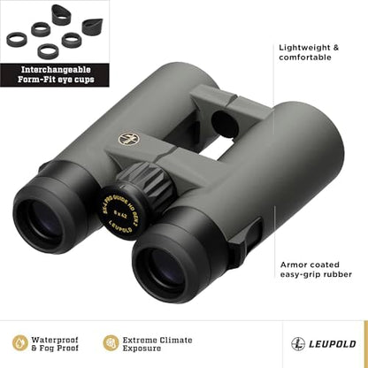 Leupold BX-4 Pro Guide HD Binoculars, 8x42mm Gen 2 (184760)