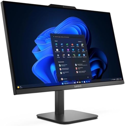 Lenovo 24 23.8" Fhd All-in-One Desktop Computer for Home Office, Intel 4-Core Processor (Beats i3-1110g4), 32gb Ddr4 Ram, 1tb Pcie Ssd, WiFi 6, Bluetooth, Business Aio, Windows 11 Pro