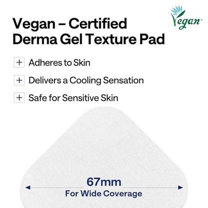 MEDIHEAL Watermide Moisture Pad - Square Cotton Facial Toner Pads with Icelandic Glacial Water - Improve Skin Temperature, Hydrating to Dry, Puffy, Coarse Skin -Vegan Eco Silk,100 Pads