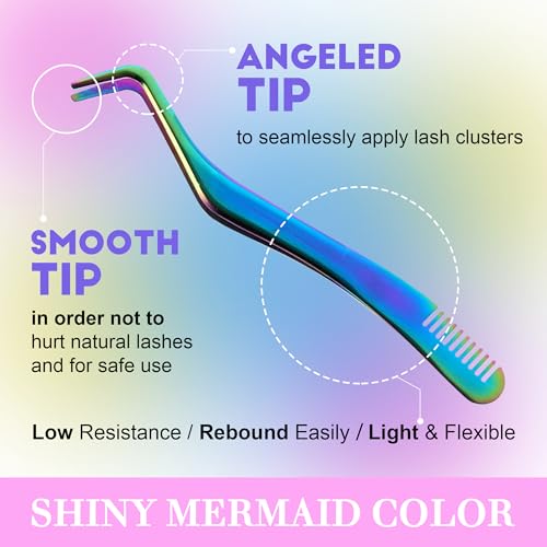 Pawotence Lash Extension Kit DIY 280pcs Individual Lash Clusters Kit 30D 40D Cluster Eyelash Extensions Kit with Lash Bond and Seal, Lash Remover, Lash Tweezers for Self Use (30D&40D, 9-16mm, All Kit)