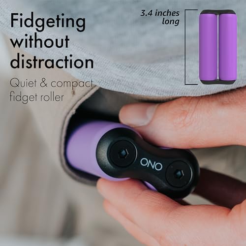 ONO Roller - Handheld Fidget Toy for Adults | Help Relieve Stress, Anxiety, Tension | Promotes Focus, Clarity | Compact, Portable Design