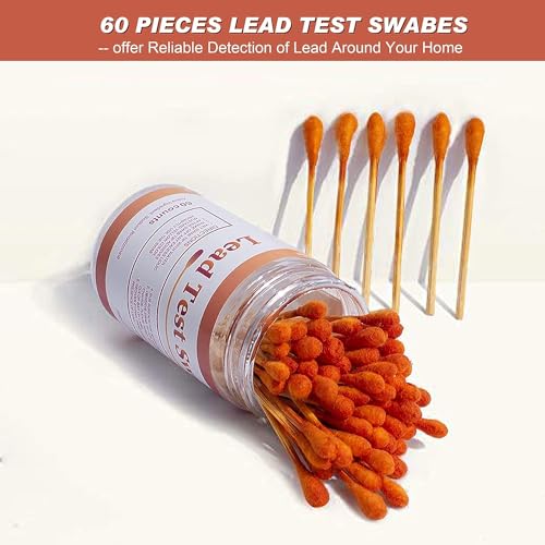 AAwipes Lead Test Kit (320 Rapid Testing Swabs) 30-Second Results. Dip in Water. Home Use for All Surfaces - Painted, Dishes, Toys, Jewelry, Metal, Ceramics, Wood [LS320]