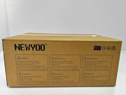 newyoo Toddler Tricycle with Push Handle for 1-3 Year Old, Toddler Bike, Birthday Gift and Toy for Boys and Girls, 5 in 1 Kids Trike, Balance Bike with Backrest and Safety Belt, Khaki, TR007