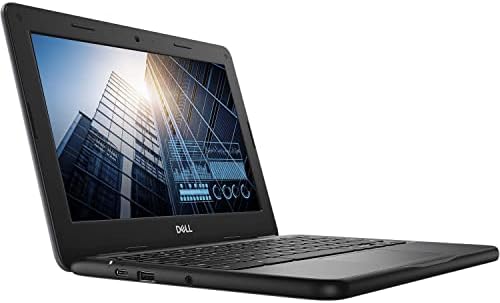 Dell Chromebook 11 3100 11.6"" Touchscreen Chromebook - HD - 1366 x 768 - Celeron - 4GB RAM - 32GB Flash Memory, Black (Renewed)