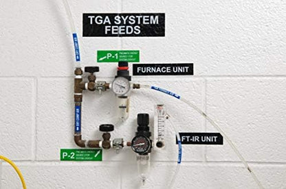 Brady Authentic (M21-375-595-BK) All-Weather Vinyl Label for Indoor/Outdoor ID, Lab and Equipment Labeling, White on Black- For M210, M210-LAB, M211, BMP21-PLUS and BMP21-LAB Printers, .375" W 21' L