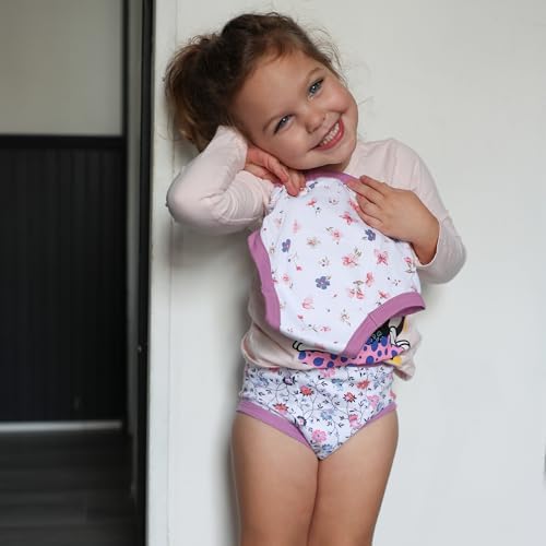 BIG ELEPHANT Potty Training Underwear - 10 Pack, 100% Cotton Absorbent Unisex Toddler Pee Pants for Boys Girls