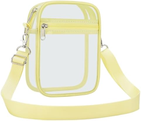 USPECLARE Clear Purse Stadium Approved CrossBody Bag for Men and Women