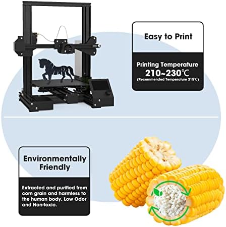 PLA Pro Filament 1.75mm 3D Printing Filament PLA+ 1kg*4 Bundle Cardboard Spool Dimensional Accuracy +/- 0.03 mm-4 Pack Black