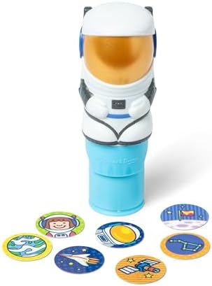 Melissa & Doug Sticker Wow!™ Astronaut Bundle: 24-Page Activity Book, Refillable Sticker Stamper, Mini Pad, 500 Stickers, Arts and Crafts for Kids Ages 3+
