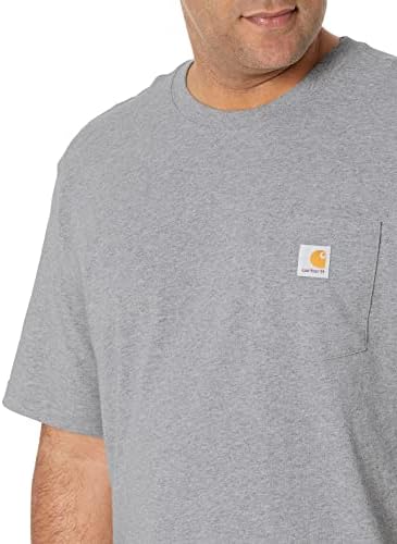 Carhartt Men's Loose Fit Heavyweight Short-Sleeve Pocket T-Shirt (Also Available in Big & Tall)