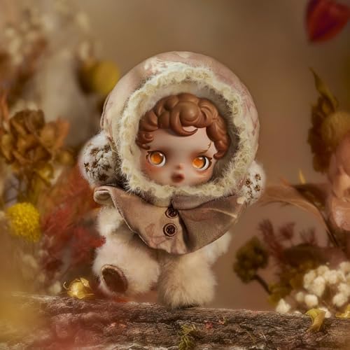 POP MART SKULLPANDA L’impressionnisme Series Plush Doll 9 PCs Blind Box Figures, Random Design Action Figures Collectible Toys Home Decorations, Holiday Birthday Gifts for Girls and Boys, Whole Set