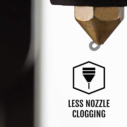 HATCHBOX 1.75mm Cool Gray PLA 3D Printer Filament, 1 KG Spool, Dimensional Accuracy +/- 0.03 mm, 3D Printing Filament