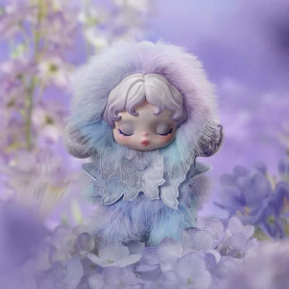 POP MART SKULLPANDA L’impressionnisme Series Plush Doll 9 PCs Blind Box Figures, Random Design Action Figures Collectible Toys Home Decorations, Holiday Birthday Gifts for Girls and Boys, Whole Set