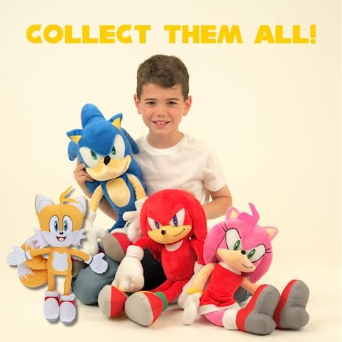 Franco Super Soft Plush Anime Cuddle Pillow Buddy, 1 Count (Pack of 1), Sonic The Hedgehog Amy Rose