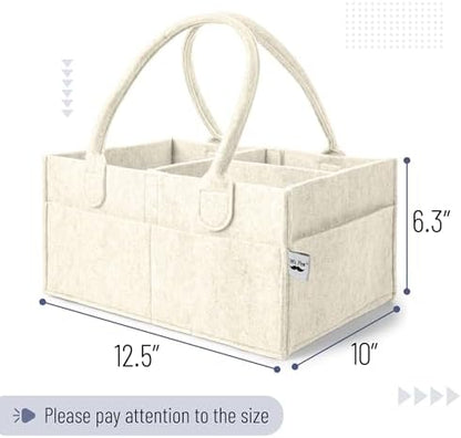 Mr. Pen- Baby Diaper Caddy Organizer, Beige, Baby Organizer, Car Diaper Caddy