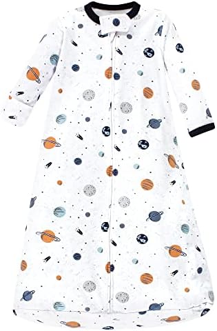 Hudson Baby BabyCotton Long-Sleeve Wearable Sleeping Bag, Sack, Blanket