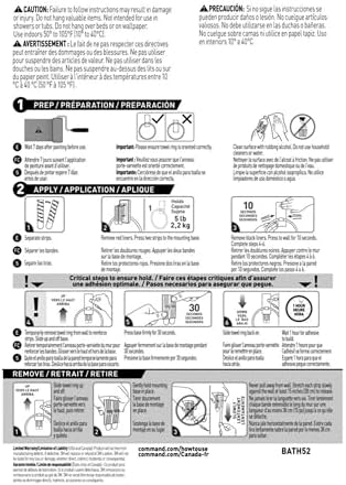 Command Hand Towel Holder Matte Black with Water Resistant Command Strips, Rust Resistant Bathroom Organizer, Holds up to 5 lbs, 1 Ring