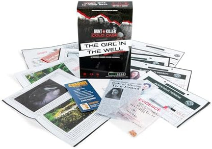 Hunt A Killer: Cold Case: Girl in The Well, an Immersive True Crime Experience, for Fans of Criminal Minds and Forensic Files, Includes 45-90 Minutes of Explicit Content, Appropriate for Ages 14+