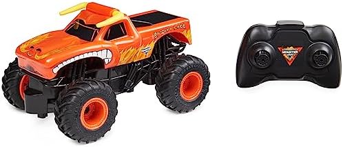 Monster Jam, Official El Toro Loco Remote Control Monster Truck for Boys and Girls, 1:24 Scale, 2.4 GHz, Kids Toys for Ages 4 and Up