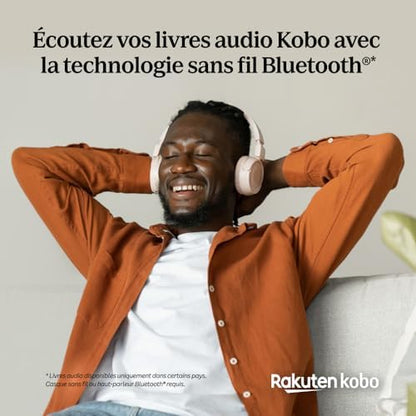 Kobo Clara BW | eReader | 6” Glare-Free Touchscreen with ComfortLight PRO | Dark Mode Option | Audiobooks | Waterproof | 16GB of Storage | Black