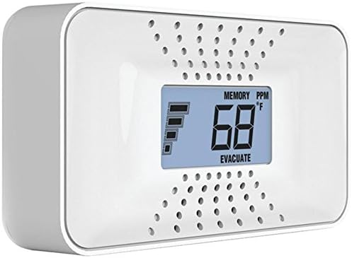 First Alert CO710 Carbon Monoxide Detector with 10-Year Battery and Digital Temperature Display , White