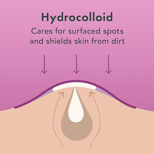 Rael Pimple Patches - Miracle Overnight Spot Cover, Thicker & Extra Adhesion, Hydrocolloid Acne Treatment for Face, Zits & Blemishes, Korean Skin Care, Vegan & Cruelty-Free, 3 Sizes (104 Count)