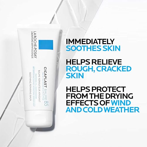 La Roche-Posay Cicaplast Balm B5, Healing Ointment and Soothing Therapeutic Multi Purpose Cream for Dry & Irritated Skin, Body and Hand Balm, Baby Safe, Fragrance Free