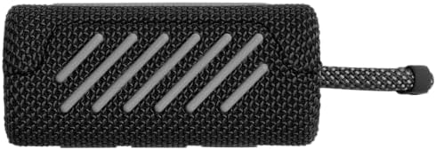 JBL Go 3 - Portable Mini Bluetooth Speaker, big audio and punchy bass, IP67 waterproof and dustproof, 5 hours of playtime, speaker for home, outdoor and travel (Black)