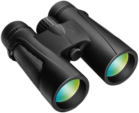 Binoculars 25X60 High Power Binocular for Adults with BAK4 Prism FMC Lens HD Professional Waterproof Big Eyepiece Binoculars for Bird Watching Sports Concerts Traveling Wildlife Hunting