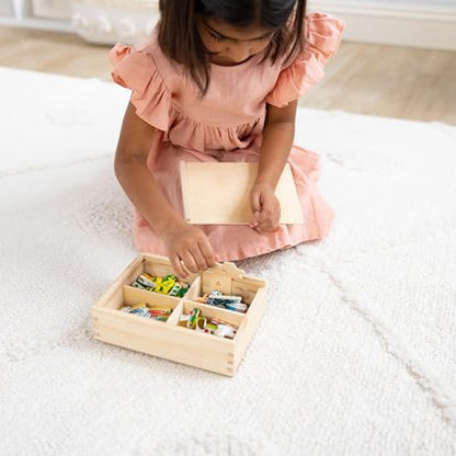 Melissa & Doug Pets 4-in-1 Wooden Jigsaw Puzzles in a Storage Box (48 pcs) - FSC Certified